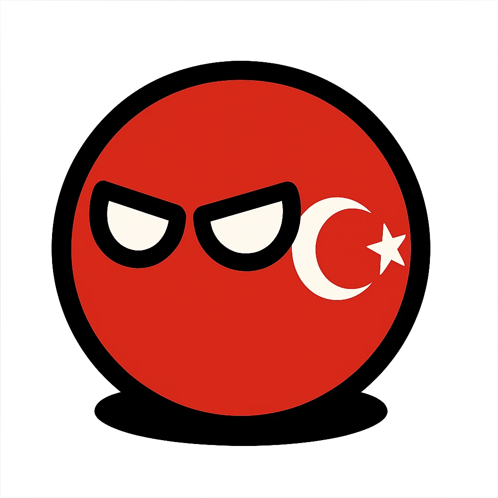 Turkey countryball emoji