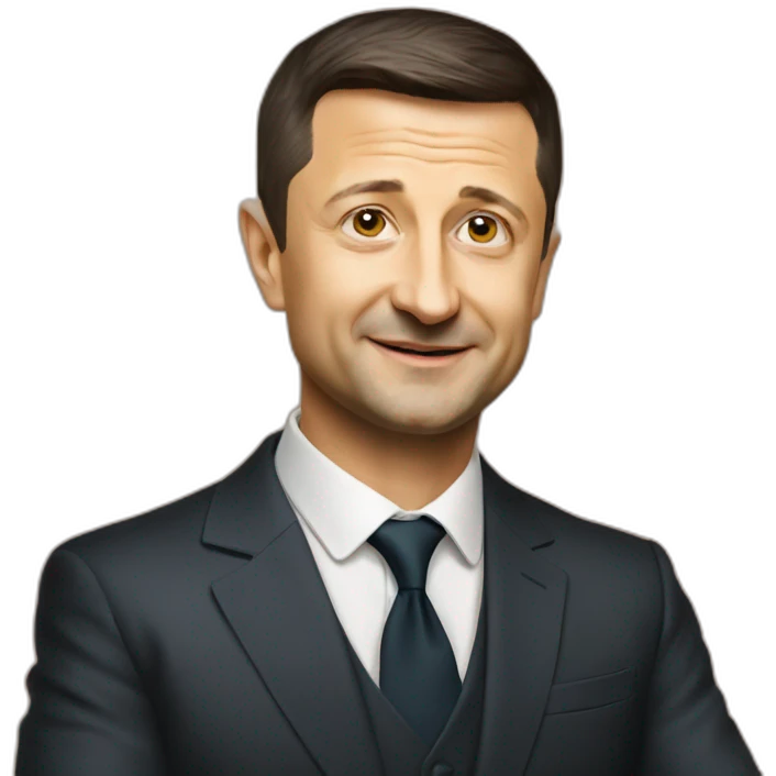 vladimir Zelensky – a president of Ukraine emoji