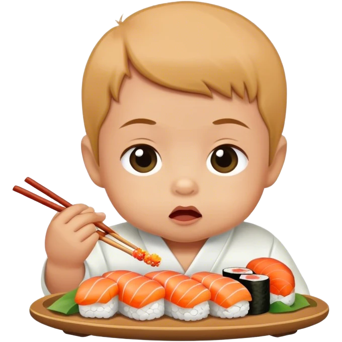 Sushi baby emoji