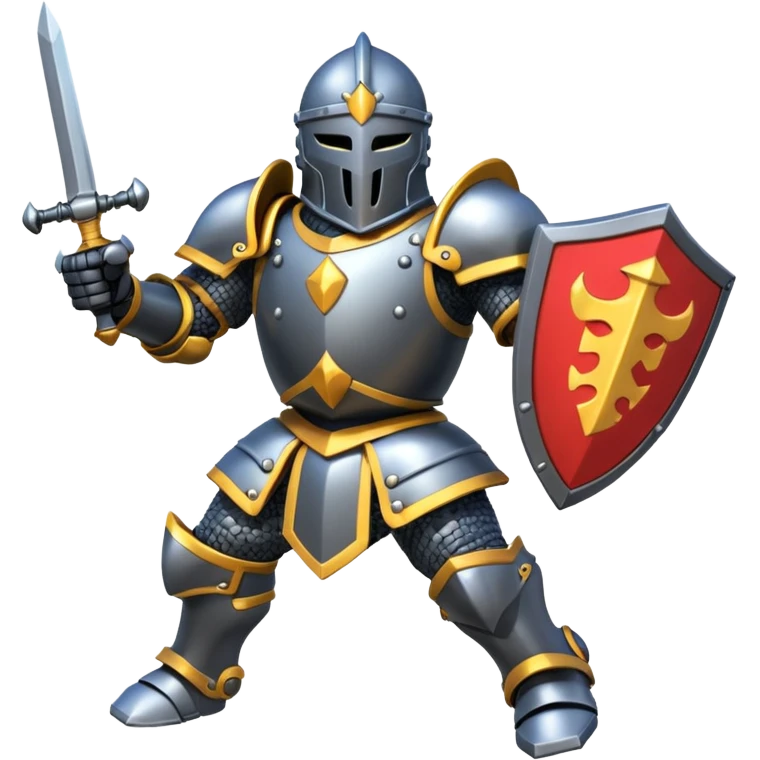 Mega Knight jumping emoji