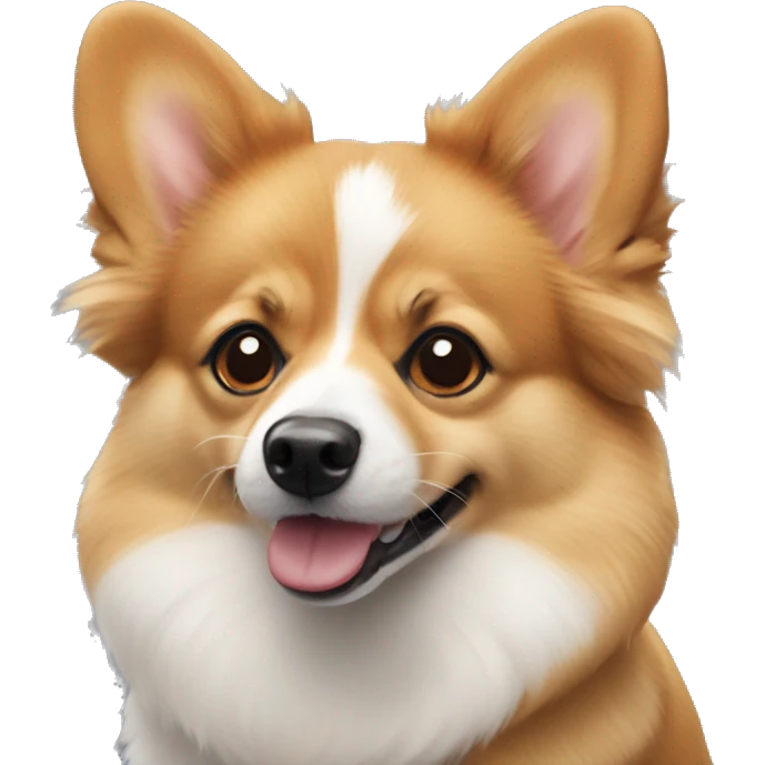 Corgi Pomeranian emoji