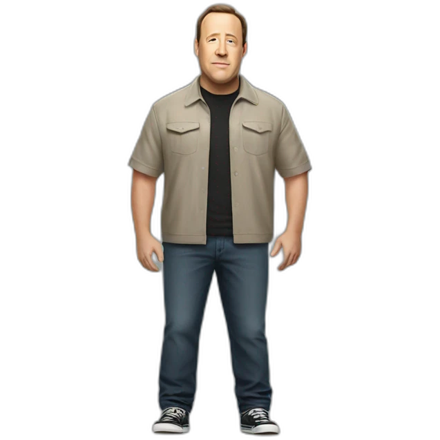 kevin james standing emoji
