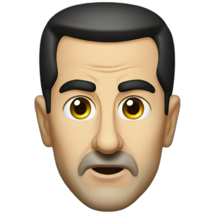 Bashar al-Assad Is angry  emoji