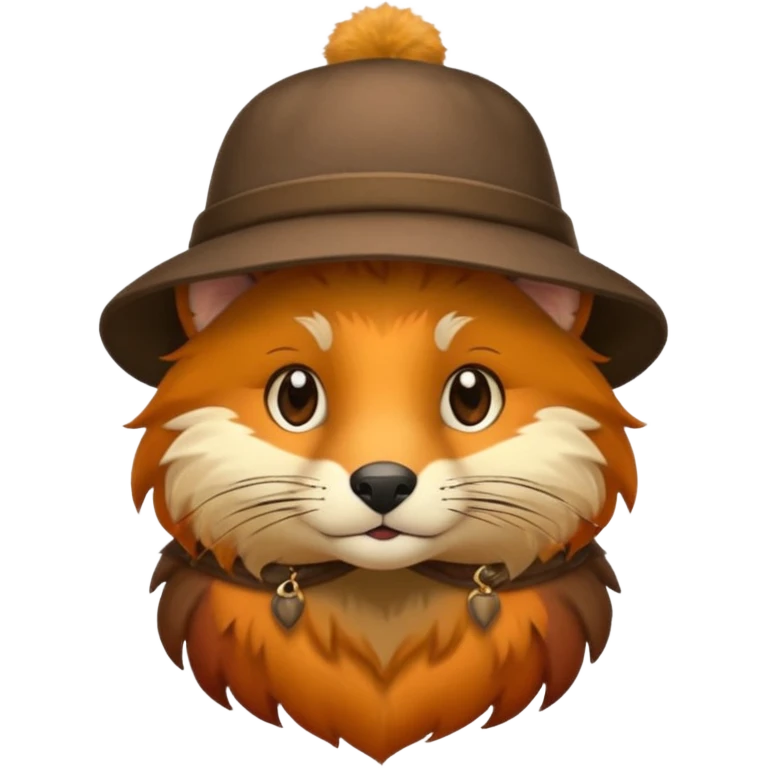 animal with hat emoji