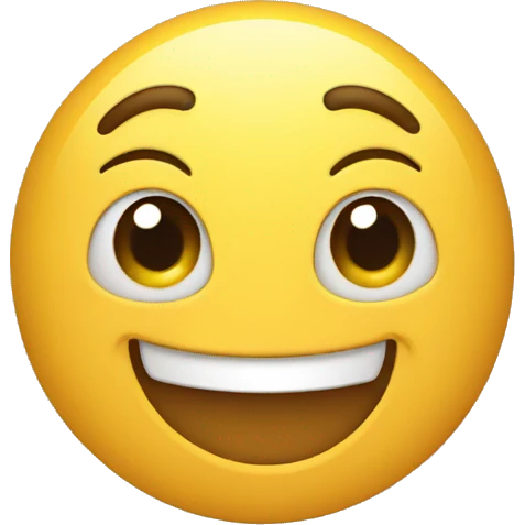 happy face on the move emoji