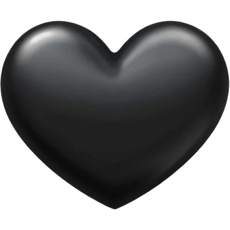 Black Heart  emoji