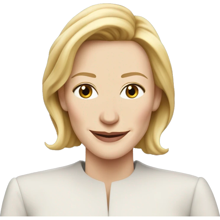 Lesbian Cate Blanchett emoji
