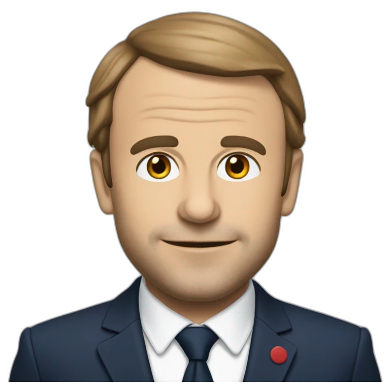 Macron qui fais un boit d’oneur emoji