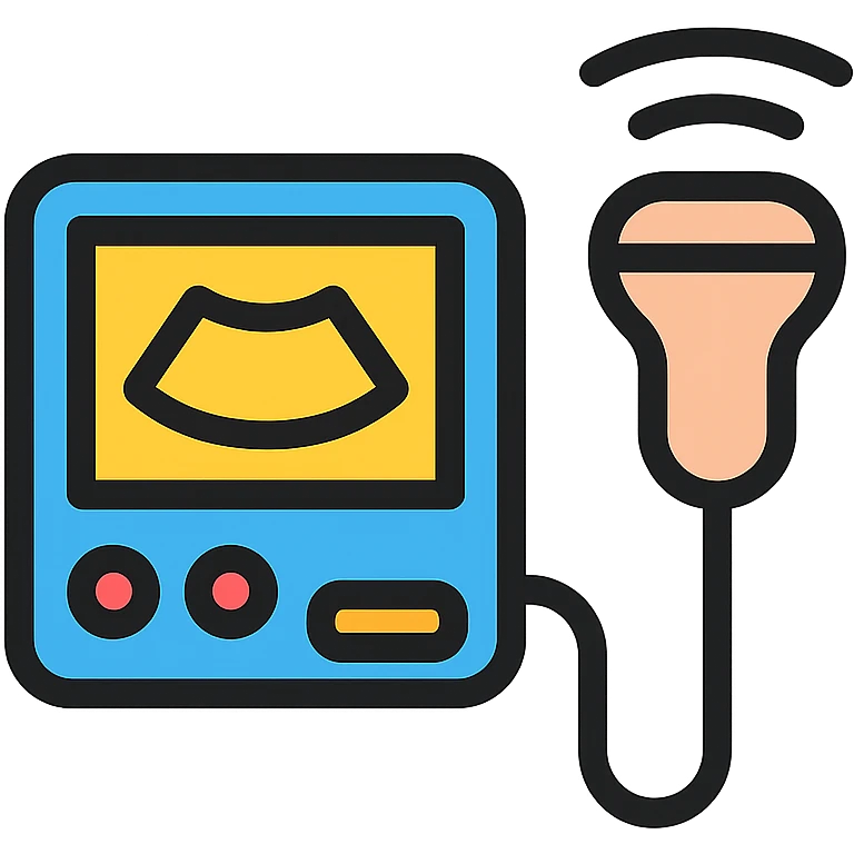 simple ultrasound icon emoji