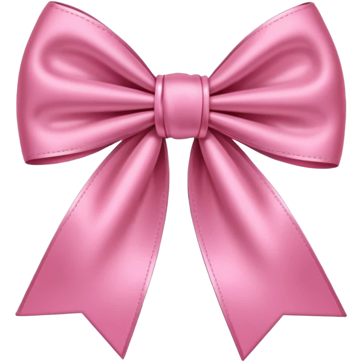 pink bow emoji