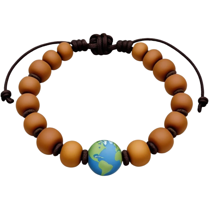 Clay bead Bracelet  emoji