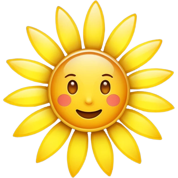 Light burst / illumination cue emoji