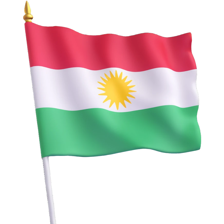 Kurdistan flag emoji