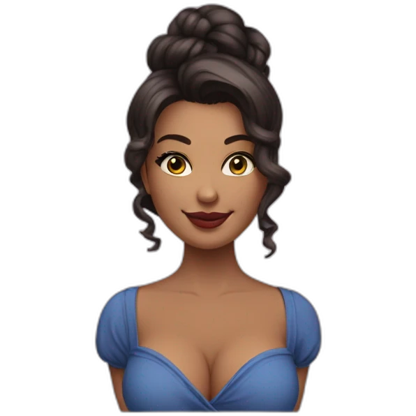 Curvy beauty балерина кланяется зрителям emoji