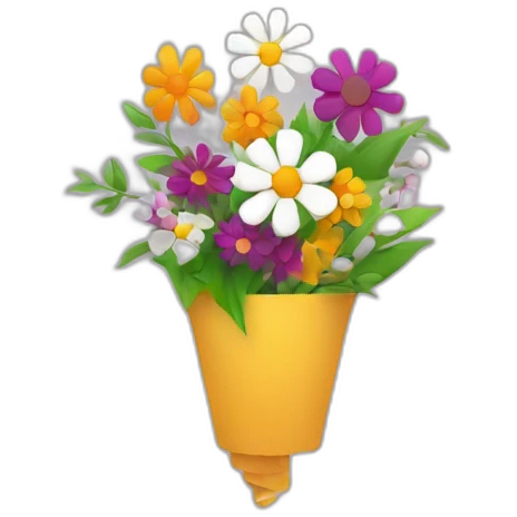 buquet abstract company logo emoji