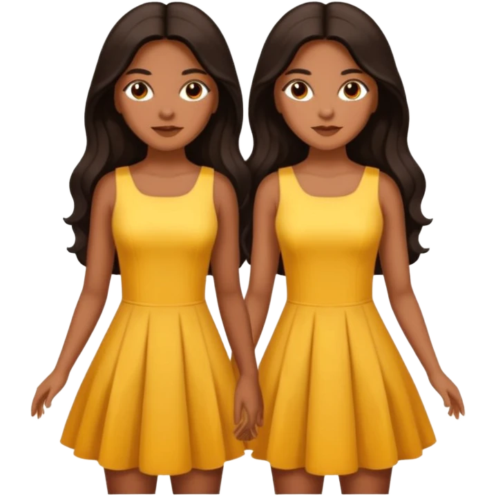 Beautiful Gemini Twin Latinas emoji