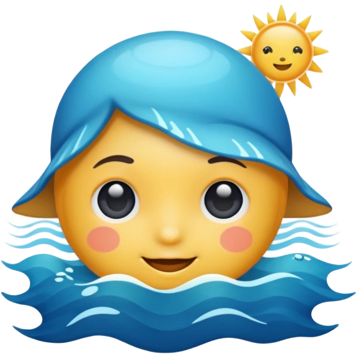Cute ocean emoji