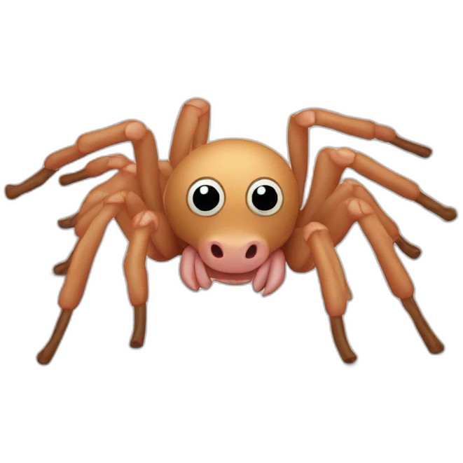 Spider cochon emoji