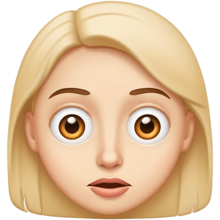 Funny face with eye roll emoji