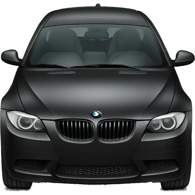 Black BMW emoji