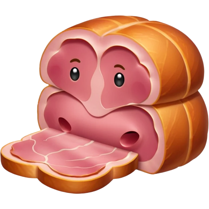 smelly ham emoji