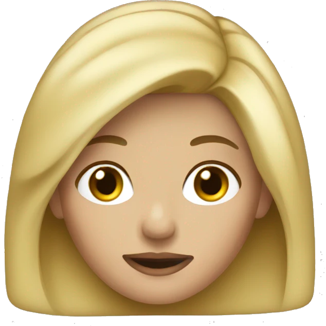 Dirty blonde emoji