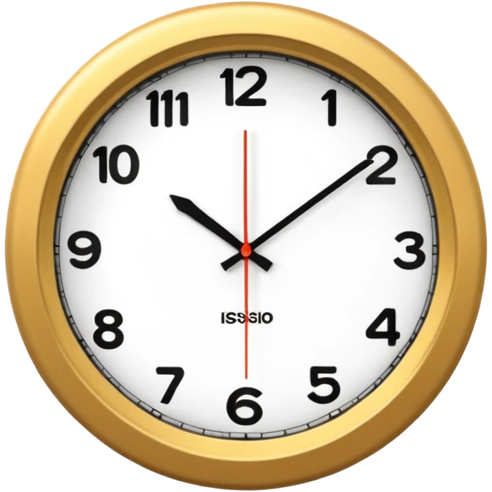 wall clock emoji