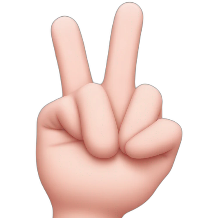 Pinky finger up emoji