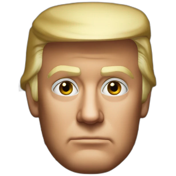 Donald trump mugshot emoji