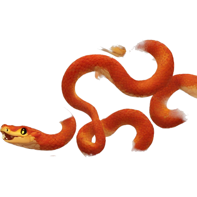 Fire snakes  emoji