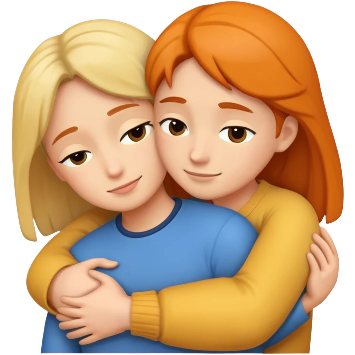 Hugging emoji