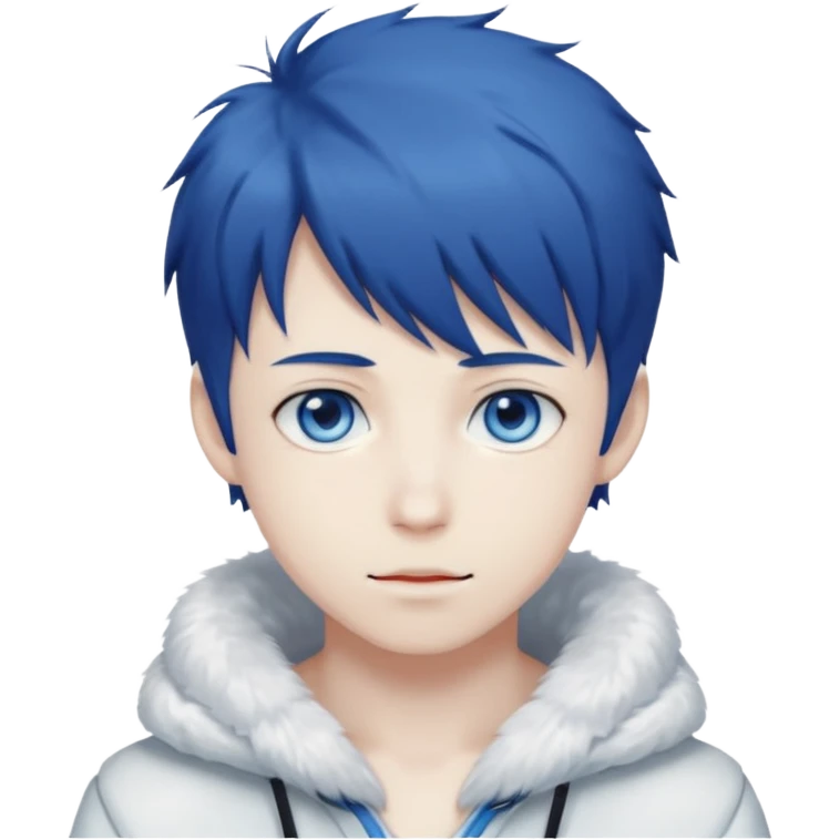Wolf Anime Boy emoji