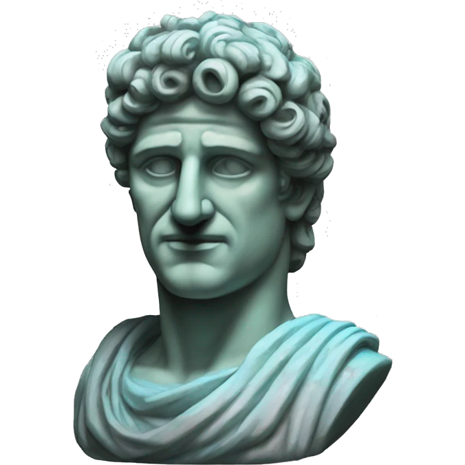 greec statue holographique emoji