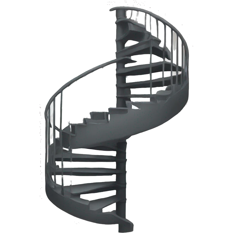 spiral staircase in a circle emoji