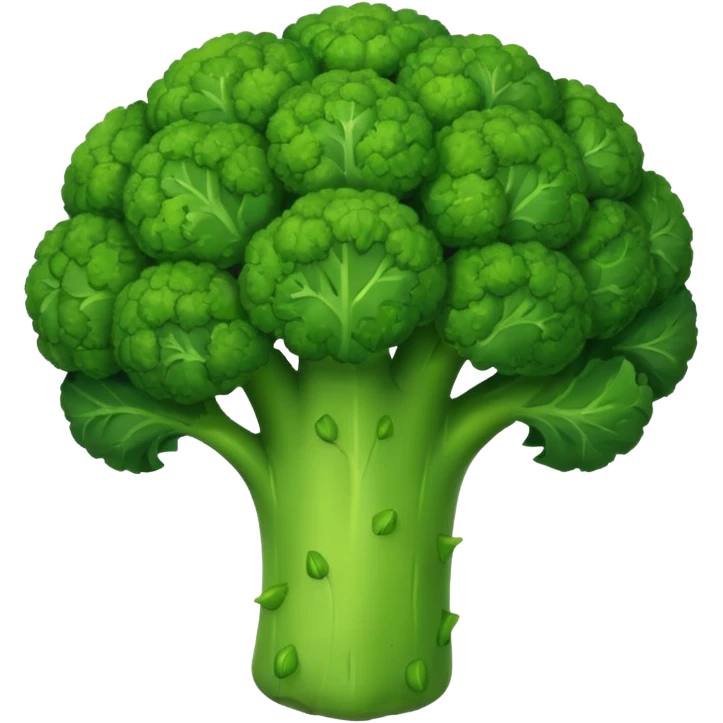 Cartoon Brocoly emoji