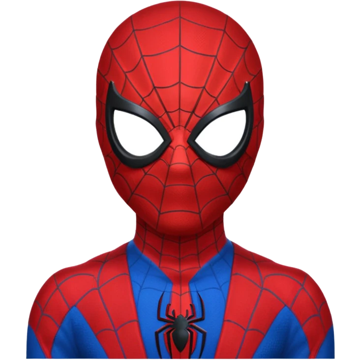 spiderman with a mask emoji