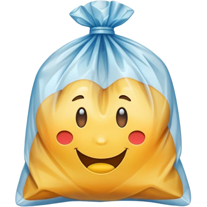 a plastic bag emoji