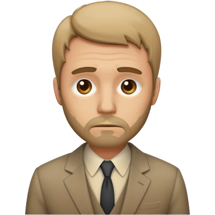 Создай эмодзи безработного мужчины emoji