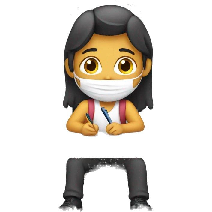 
student writing emoji