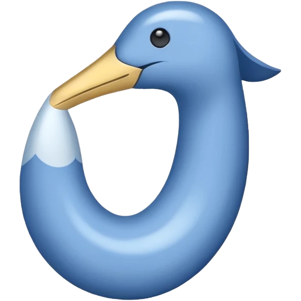 ein um 45 grad gedrehtes hell blauer qaudrat mit weißem checkhaken emoji