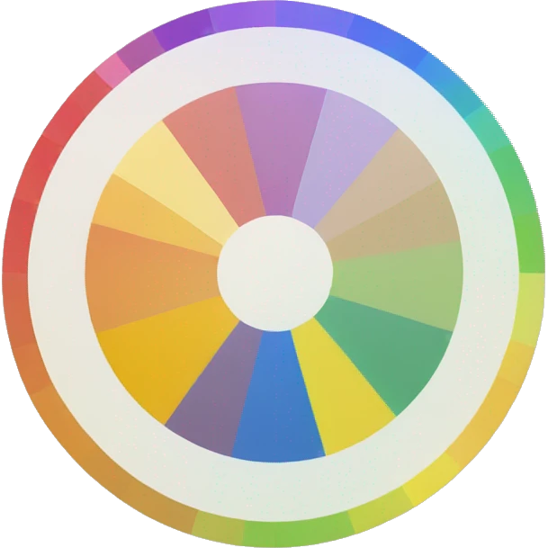 color wheel emoji