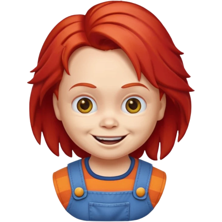 Un emojin de chuky emoji