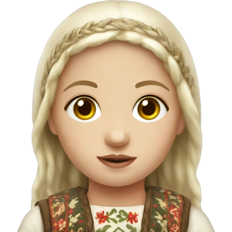 Slavic doll  emoji