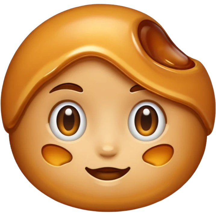 caramel emoji