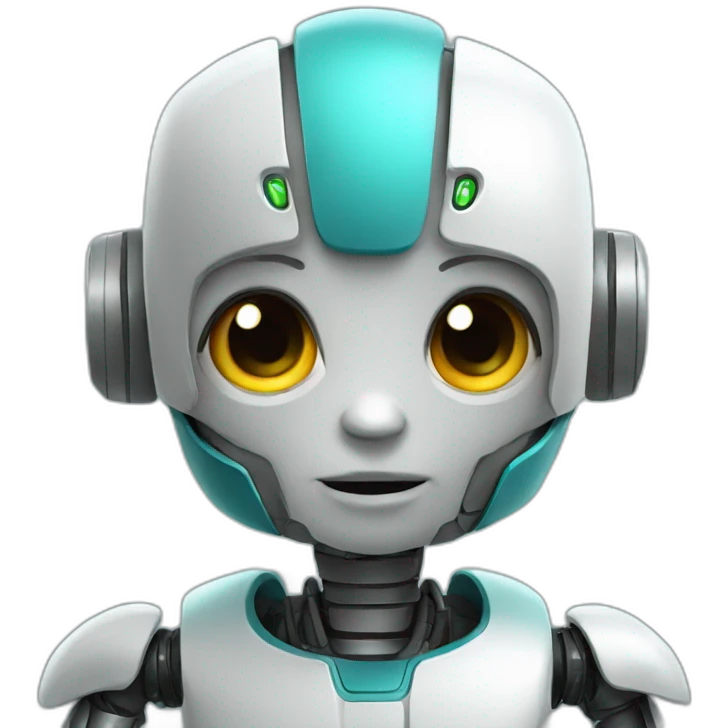Robot cute emoji