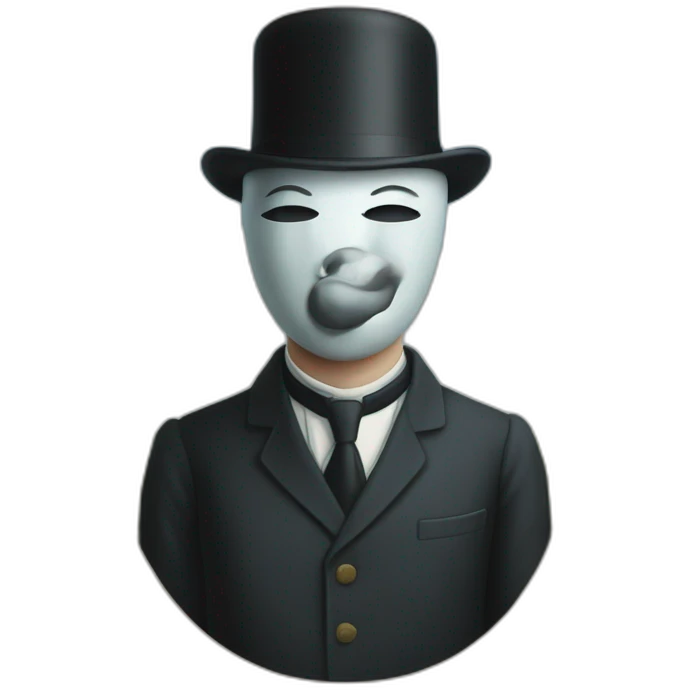 rene magritte emoji