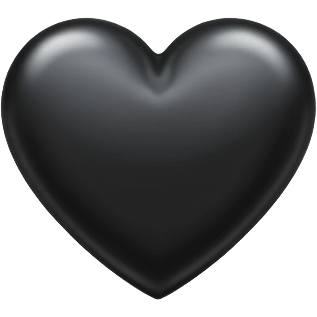 Corazón negro  emoji