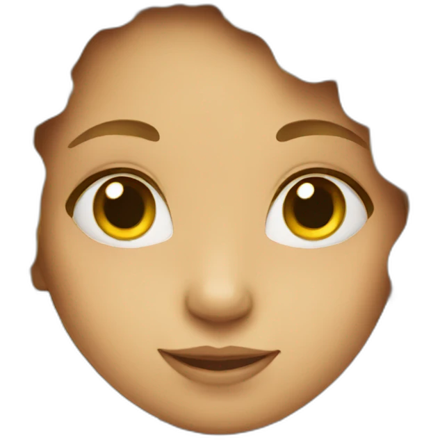 Girl in emoji