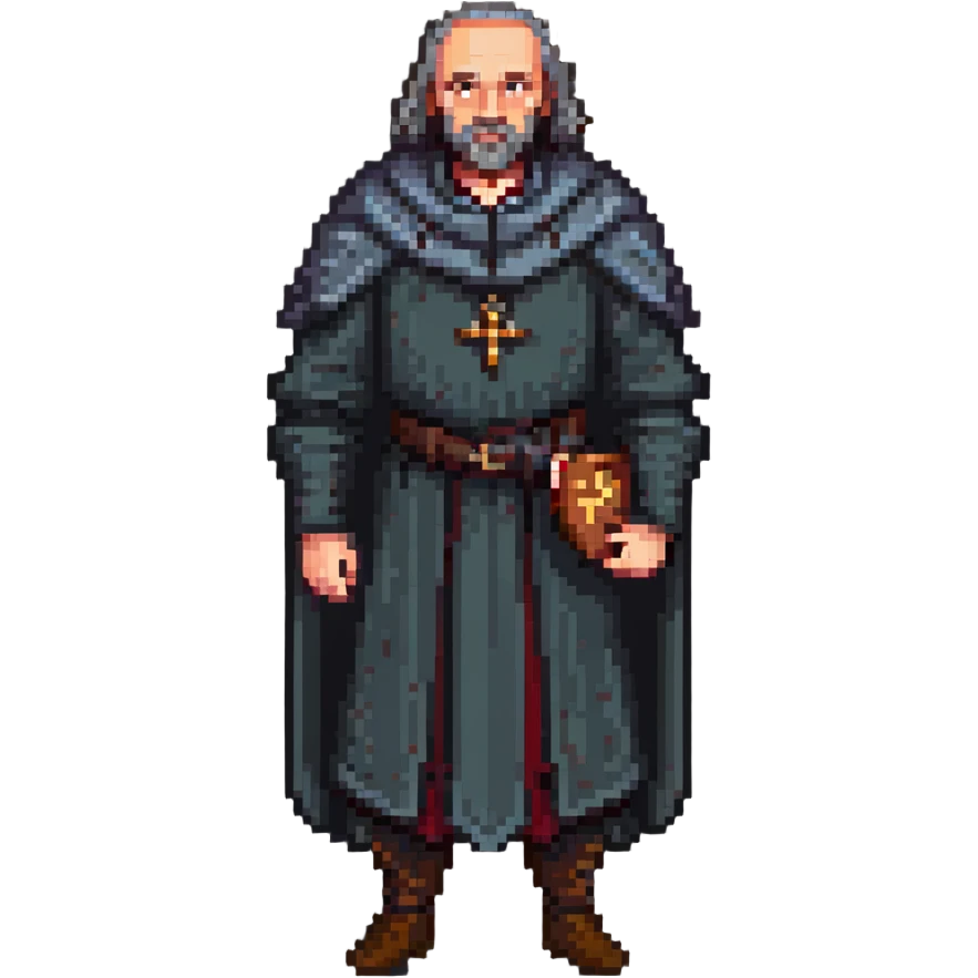 middle-aged man in medieval clothes emoji