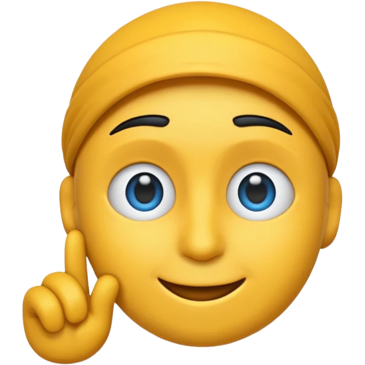 Bu mavi tikin aynısını emojiye cevirirmisin emoji